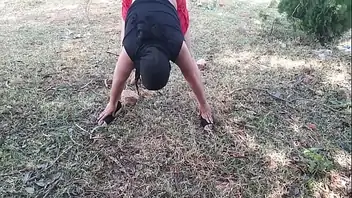 Indian nude yoga