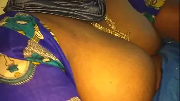 Desi south aunty standing fingered