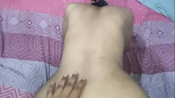Indian wife reverse cowgirl