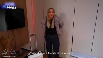 Extraordinary lil elle at step fantasy clip