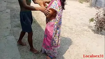 Beautiful indian in sari