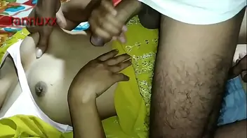 Brother helping sister masterbate while dads home homemade