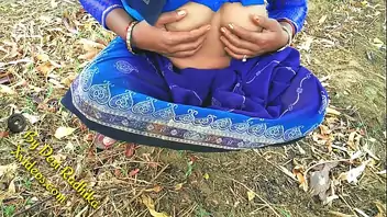 Desi crying young outdoor