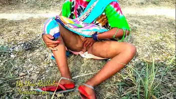 Indian outdoor saree