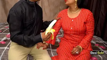 Indian with banana