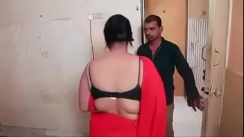 Red bra bhabhi